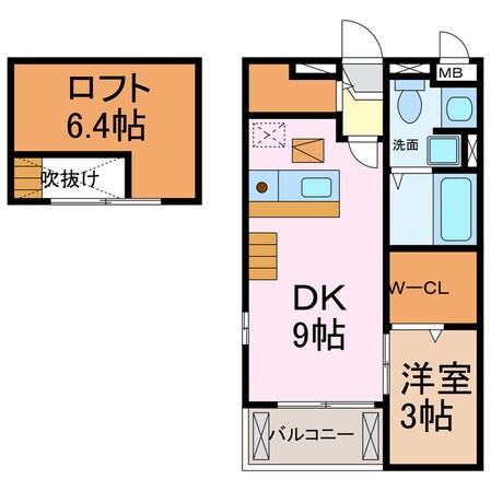 メロウハウスＣの物件間取画像